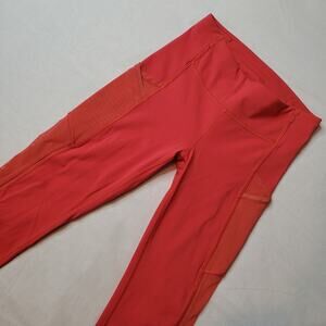 Lululemon Women's Size 4 Speed Up Crop High Mesh 21" Aries